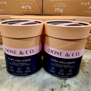 Dose & Co Collagen - 2 x 10oz tubs